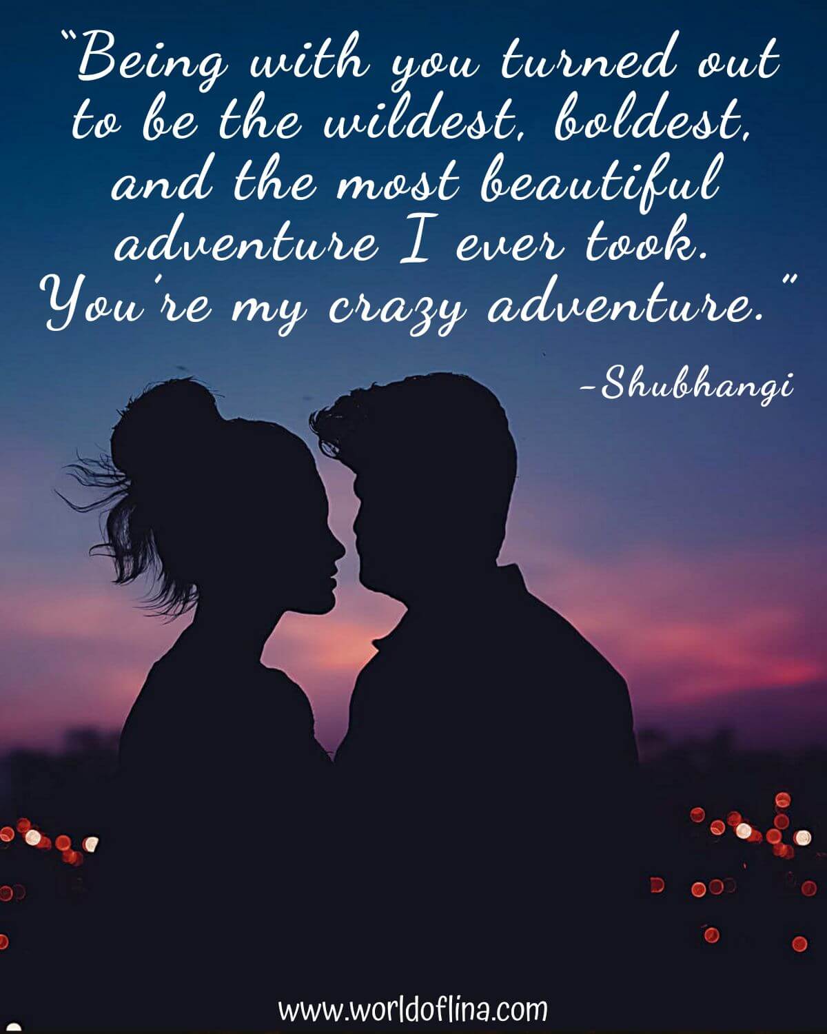 40 Romantic Couple Travel Quotes For Instagram - World of Lina